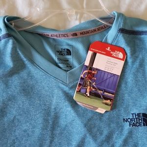 North Face Short Sleeve V Neck m Reactor